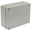 Skrzynka hermetyczna IP65 Puszka instalacyjna 190x140x70mm bezhalogenowa LSOH szara S-BOX 416