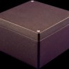 Aluminum die cast enclosure, (L x W x H) 160 x 160 x 102 mm, black (RAL 9005), IP66, 1550Z139BK
