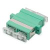 Adapter Światłowodowy Sc Apc/Sc Apc, Duplex, Jednomodowy Os2, Zielony,...