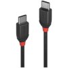 LINDY 36907 USB 3.2 Gen 2x2 Type C to C Cable Black Line 1.5m 20Gbps 60W