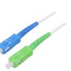 Sca-Scu/Os2-020Wh Patch Cord Światłowodowy Os2 Sc/Apc, Sc/Upc 2M Lszh Biały