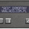 ACO CDN-230E ST (W) Elektroniczny spis lokatorów stal