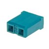 Jumper (zworka) r.:2.54mm - zielony - AMP
