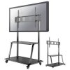 Neomounts NS-M4000BLACK TV Trolley for 60-105" Screens, Max 150kg, Black