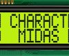 Wyświetlacz alfanumeryczny LCD, , Alfanumeryczny, Midas