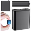 OUTLET_2: Mini Dyktafon Szpiegowski Mały 16GB Detekcja DSP Magnes Brelok Zawieszka HQ