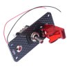 Red LED Toggle Switch Panel with Indicator 12V