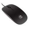 Mysz Optyczna USB 1000dpi SuperSlim Czarna Manhattan