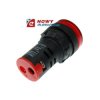 Kontrolka LED 24V czerwona 22mm AD16