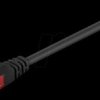 GOOBAY68676 - Cat.6 U/UTP patch cable, CCA, black, 0,50 m