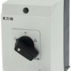 Star-delta switch, rotary actuator, 3 pole, 20 A, (W x H x D) 80 x 122 x 137 mm, surface mounting, 207140