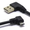 KABEL MICRO KĄTOWY - USB KĄTOWY 1M DSF654 VITALCO