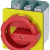 czerwony, żółty 3 styki 50 mm² 125 A 690 V/AC Siemens 3LD28040TK53