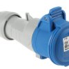 Złącze przemysłowe - zasilające 16A Gniazdo 230 V 2P + E Żeński Legrand Niebieski Montaż na kablu IP44
