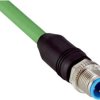 Przewód czujnik-siłownik ze złączem Złącze M12 liczba rdzeni 4 długość 5m Rodzaj A Męskie
