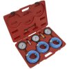 Sealey VS932 HGV Air Brake Test Gauge Set 3pc