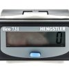 Licznik impulsów 12 → 250 V AC/DC Resetowanie Ręczne Hengstler LCD 8-cyfrowy Licznik