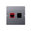 SIMON BASIC Gniazdo komputerowe RJ45 kat.5e + gniazdo telefoniczne RJ12 (moduł) stal inox BM5T.02/21 KONTAKT SIMON