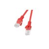 Patchcord - przewód sieciowy Ethernet 1m kat.6 UTP, czerwony, Lanberg