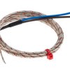 Termopara z odsłoniętym złączem K średnica 1/0.3mm długość 2m -60°C do +350°C Końcówka z gołym kablem RS PRO