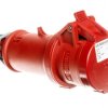 Gniazdo przenośne 4P 16A 400V czerwone IP44 ProTOP 194A MEN194A