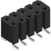 Socket header, 10 pole, pitch 2.54 mm, angled, BLLP6SMD10Z