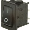 Przełącznik kołyskowy Wł.-wył. Nie 10 A SPST Czarny Molveno
