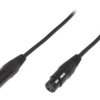 Kabel XLR męski - XLR żeński 3-pin 5m FC619105