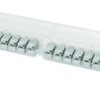 AMJ jack, RJ45 socket to 2 x RJ45 socket, straight, Cat 5e, 100023233