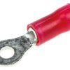 Zacisk oczkowy rozmiar przewodu 1.65mm² Ø 2.84mm izolowany średnica wew 3.02mm Czerwony TE Connectivity