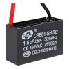 Kondensator rozruchowy CBB61 1.5uF 450VAC do silników - z przewodami