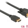 85651 HDMI to DVI 24+1 cable bidirectional 0.5 m