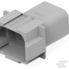 TE Connectivity DT04-08PA-P004 Obudowa złącza pin męskiego na kabel, 1 szt.