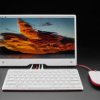 Adafruit Raspberry Pi Monitor - Red and White Colorway