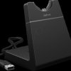 9659-455-111 Headset, Engage 55 SE, USB-A, MS, mono, including charging stati