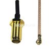 Adapter U.FL IPEX / SMA żeńskie 10cm