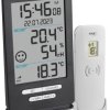 TFA Dostmann Funk-Thermometer XENA HOME Radiowy termometr cyfrowy antracytowy 30.3074.10-DAkkS