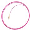 Pigtail światłowodowy MM LC/UPC OM4 bezhalogenowy LSOH magenta 2m NEKU