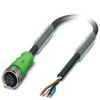 Przewód czujnik-siłownik ze złączem Złącze M12 liczba rdzeni 4 długość 3m Rodzaj A Żeńskie