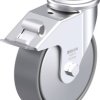 Blickle 946653 LER-PO 160G-FI-ELS-FA Rolka obrotowa z blachy stalowej Średnica koła: 160 mm Maksymalne obciążenie: 300 k
