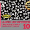 Lampki Bulinex 100led białe zimne 4,95m sznur