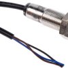 Czujnik zbliżeniowy M12 Indukcyjny 4 mm RS PRO Wpuszczany 10 → 30 V dc długość 44mm Gwintowany