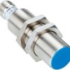 Czujnik zbliżeniowy M18 Indukcyjny 5 mm SICK Wpuszczany 10 → 30 V DC długość 50mm Gwintowany