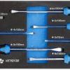 Zestaw wkrętaków płaskich 7 szt., wkład EVA HT7G132