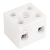 Złączka porcelanowa 2x 4mm2 Simet CPO-5A-2P biały