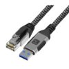 Kabel Sieciowy Usb-A Na Gigabit Ethernet Rj45 Icoc U3a-Rj45-030 /3M/