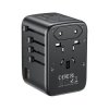 UNIWERSALNA PRZEJŚCIÓWKA SIECIOWA Z ZASILACZEM USB P1122ABK01 GaN UNITEK