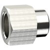 Sleeve, L 28.5 mm, 25 bar, brass, nickel-plated, for pipe systems, 111524