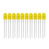 Dioda LED 5mm żółta dyfuzyjna 20mA - 10 szt