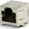 Socket, RJ45, 8 pole, 8P8C, Cat 5, solder connection, SMD, 2178415-1